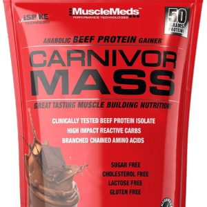 Musclemeds Carnivor Mass 10 Lbs Bag - 100% Beef Protein Mass Gainer
